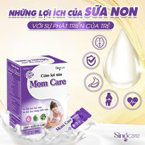 Thực phẩm bảo vệ sức khoẻ cốm lợi sữa MOMCARE - hỗ trợ tăng tiết sữa, giảm nguy cơ tắc tuyến sữa cho mẹ sau sinh