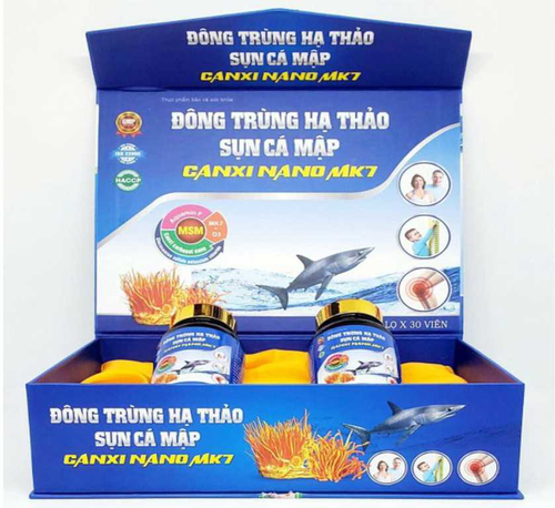 Viên Uống Sụn Cá Mập - Đông Trùng Hạ Thảo - Hổ Trợ Thoái Hóa Khớp