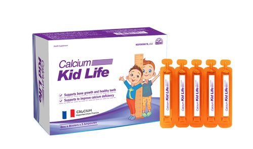 Bổ sung Calci và tăng chiều cao - Calcium Kids Life