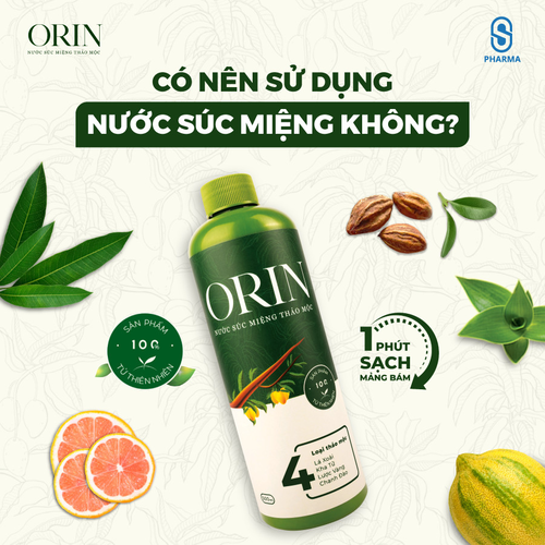 Nước Súc Miệng Thảo Mộc Orin Vị Thảo Mộc 250ml