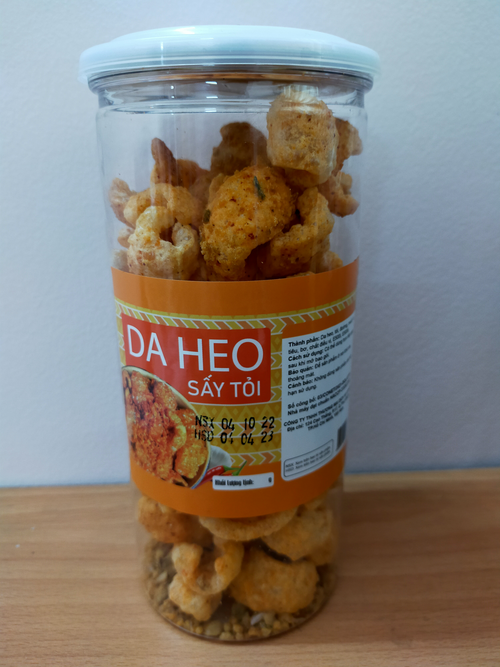 Da heo sấy tỏi - 150g