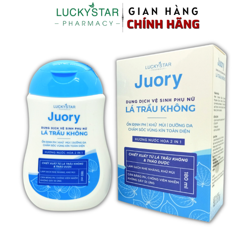 DUNG DỊCH VỆ SINH PHỤ NỮ LÁ TRẦU KHÔNG JUORY 180ML - LUCKY STAR