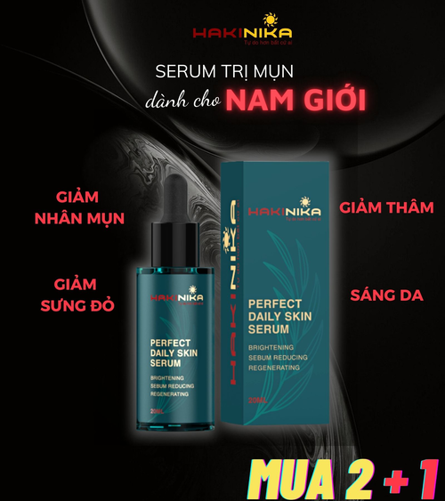 Serum Trị Mụn Chiết Xuất Liễu Trắng dành cho nam - HAKINIKA