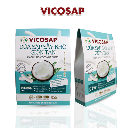 Dừa sáp sấy khô giòn tan [Hộp 25g]