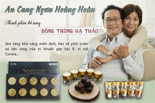 An cung ngưu hoàng hoàn Hàn Quốc