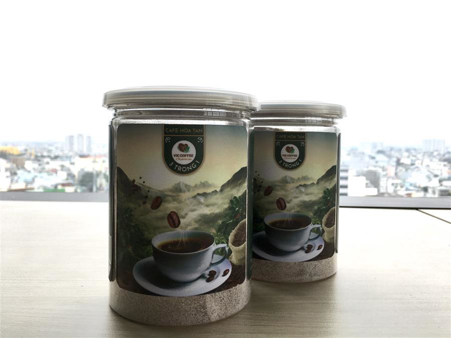 img-review-Cà phê hòa tan Vic Coffee 3in1 hộp 250gr