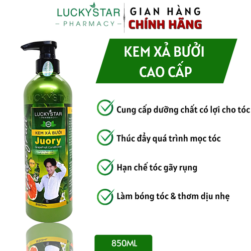 Dầu Xả Tinh Dầu Bưởi CAO CẤP ( LUCKYSTAR ) 850ML