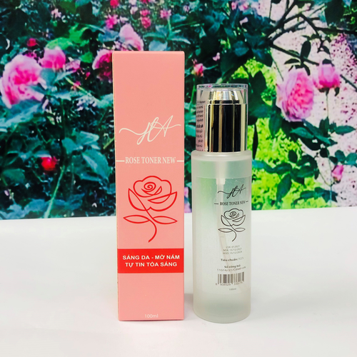 Nước hoa hồng hữu cơ HA Rose Toner New (100ml)