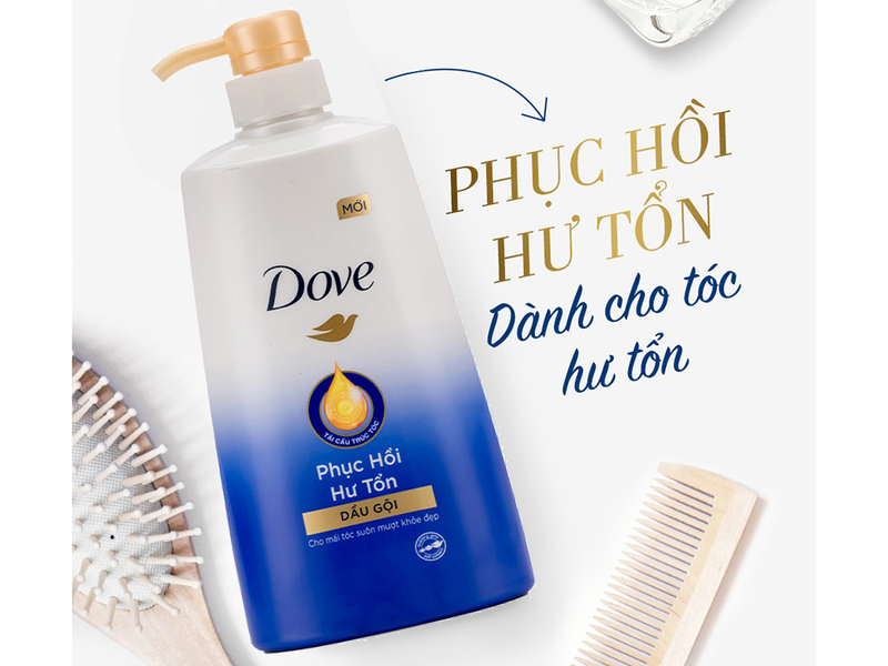 Dầu gội Dove phục hồi hư tổn 621ml