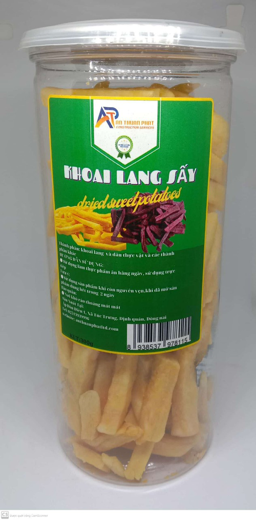 Khoai Lang Vàng Sấy 300gr