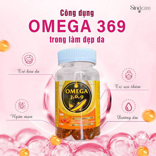 Thực Phẩm Chức Năng Omega 3, 6, 9 Bổ Não, Tăng Trí Nhớ, Sáng Mắt ( 60 Viên )