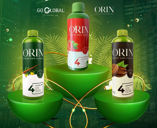 Nước Súc Miệng Thảo Mộc Orin Vị Thảo Mộc 100ml