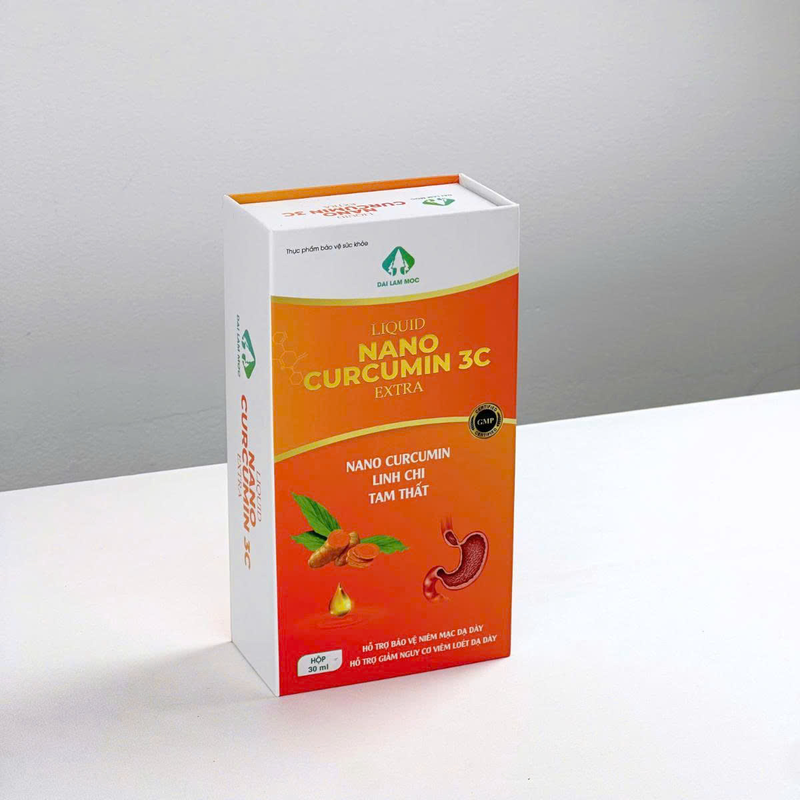 NANO CURCUMIN 3C EXTRA BẢO VỆ DẠ DÀY HỖ TRỢ TIÊU HOÁ