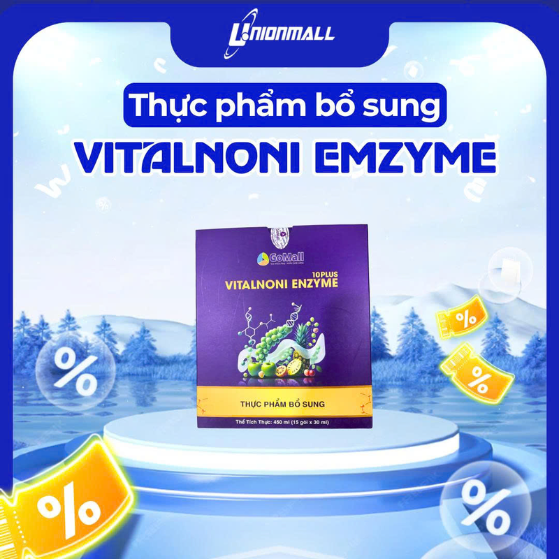 Thực phẩm bổ sung Vitalnoni Enzyme 10Plus  ( Hộp 15 gói )