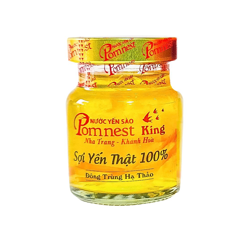 Nước Yến Sào Pomnest King Đông Trùng Hạ Thảo - Lốc 6 Lon