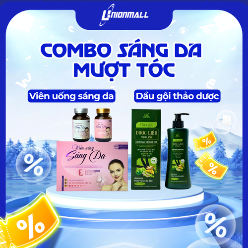 COMBO SÁNG DA MƯỢT TÓC