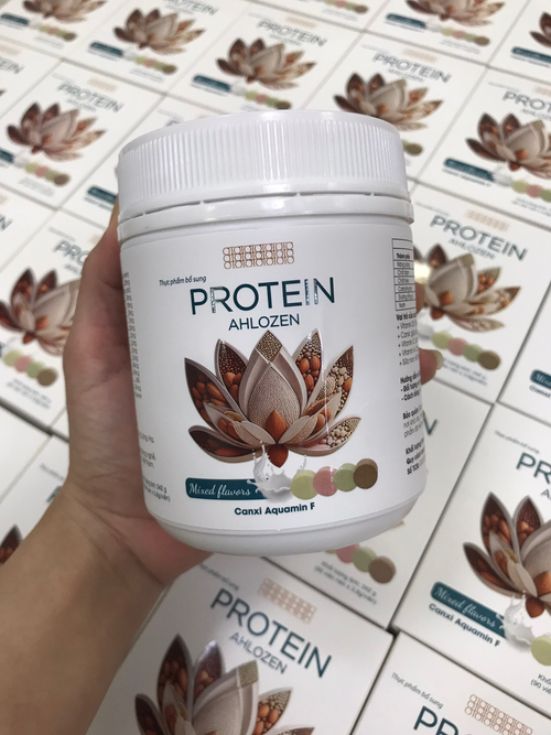 Viên nhai bổ sung Protein Ahlozen tăng cơ, giảm mỡ hiệu quả