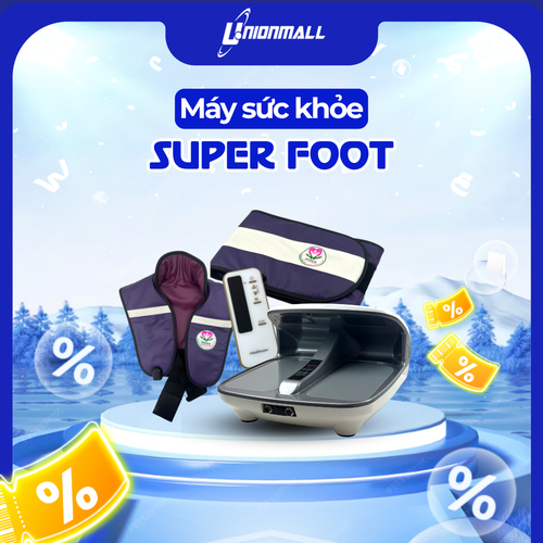 Máy Sức Khỏe Super Foot( Trọn bộ Máy + đai + áo + thiết bị điều khiển)
