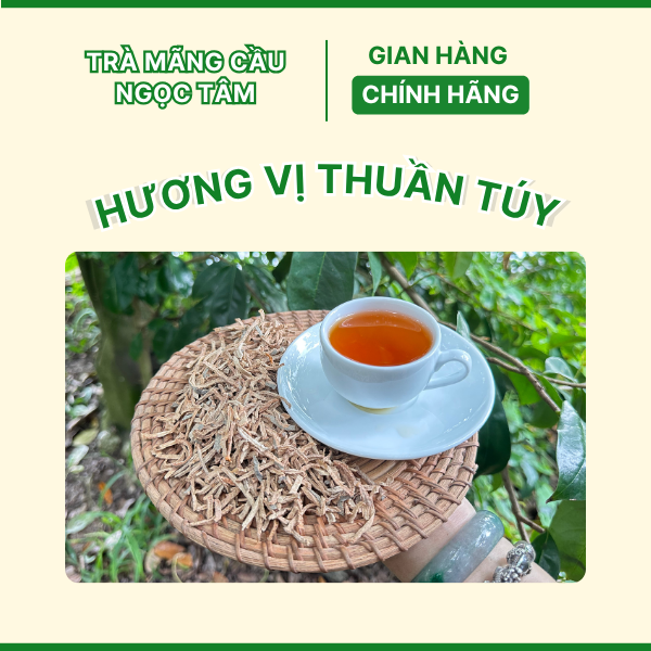 Trà Mãng Cầu Ngọc Tâm -Hương vị thuần túy - Hỗ trợ hạ huyết áp- Bình ổn tim mạch