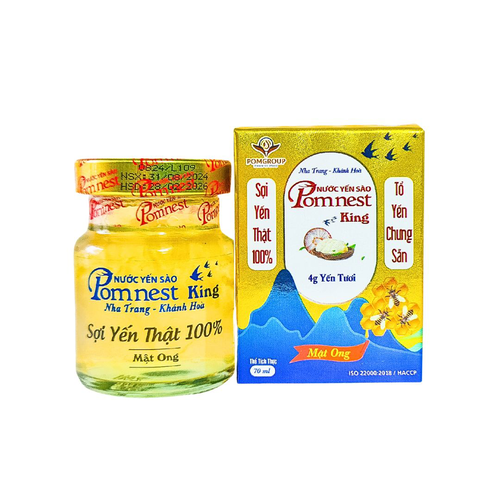 Nước Yến Sào Pomnest King Mật Ong