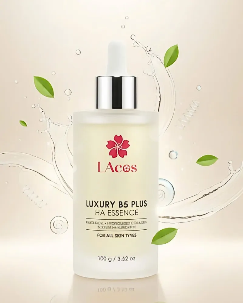 Tinh Chất Vàng B5 Dưỡng Da Cao Cấp LAcos – Luxury B5 Plus 24K Gold Essence
