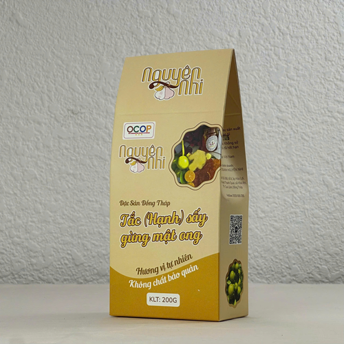 Tắc ( Hạnh ) sấy gừng mật ong ( đặc sản Đồng Tháp) - OCOP 3 sao