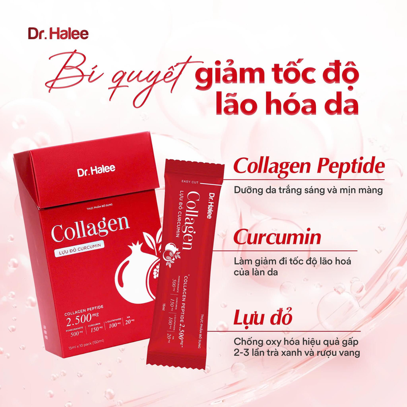 Collagen Lựu đỏ Curcumin