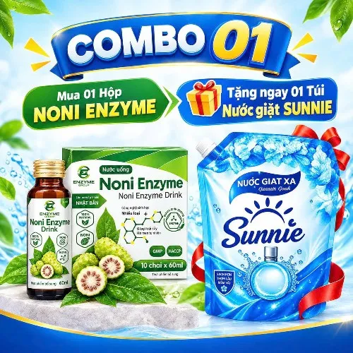 MUA 1 NONI TẶNG NGAY 1 TÚI NƯỚC GIẶT XẢ SUNNIE