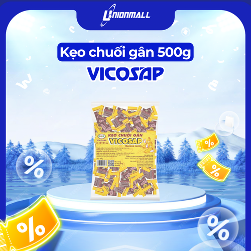 Kẹo Chuối Gân Vicosap [Túi 500g]