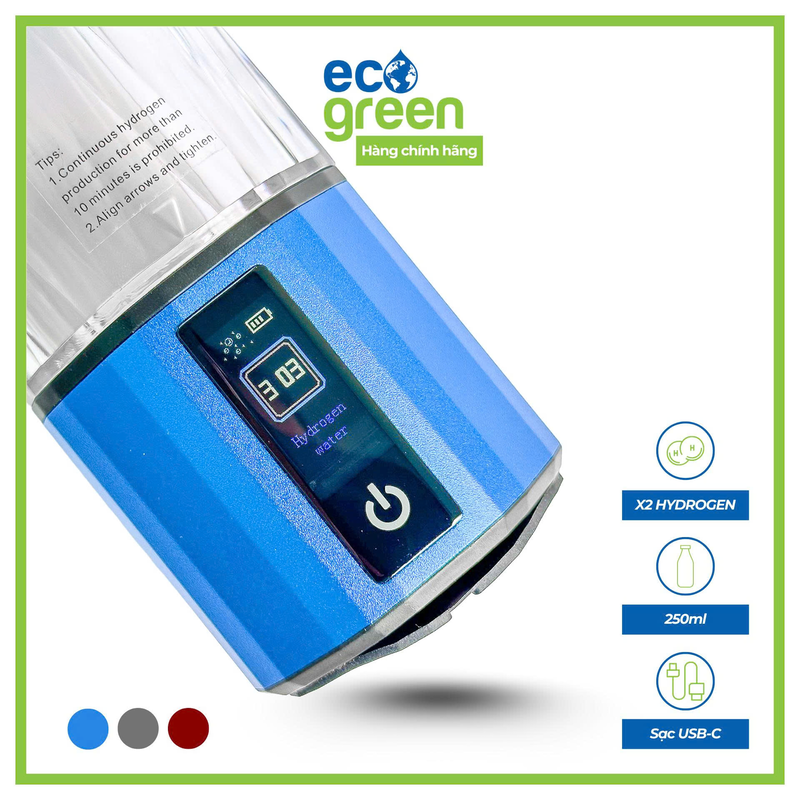 Bình tạo nước di động Hydrogen