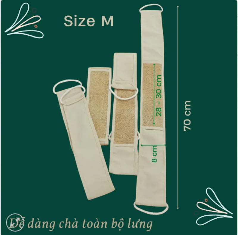 Đai Kỳ Lưng Vai Xơ Mướp