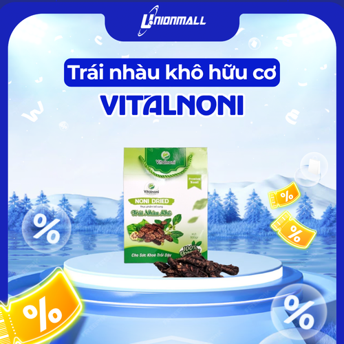 Trái Nhàu Khô Sấy Lạnh Hộp 500g