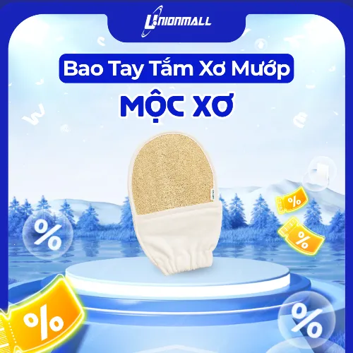 Bao Tay Tắm Xơ Mướp – Găng Tay Tắm – Xơ Mướp Tắm