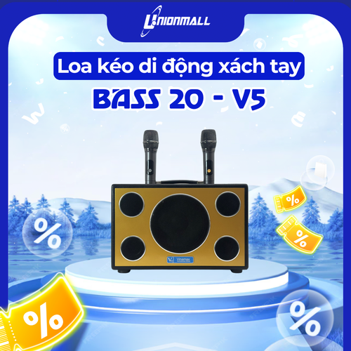 Loa Kéo Di Động Xách Tay Bass 20 - V5