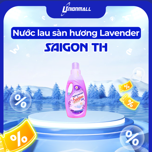 Nước lau sàn Saigon TH 1kg hương Lavender