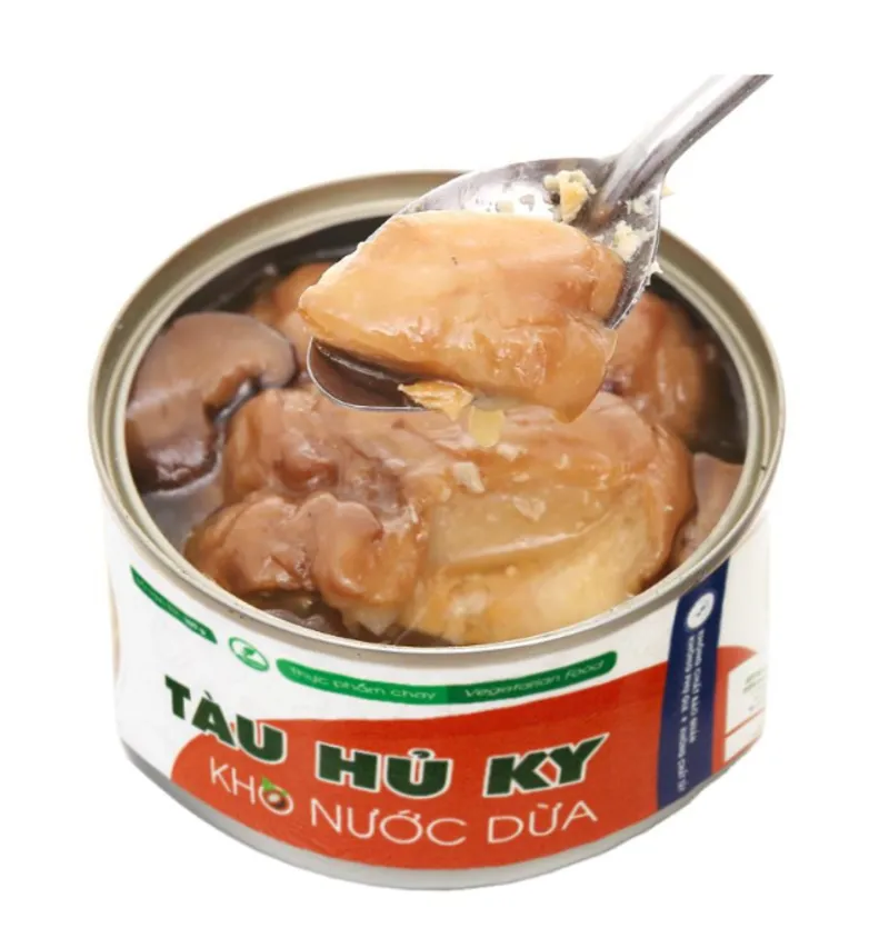 TÀU HỦ KY KHO NƯỚC DỪA HỘP 200GR