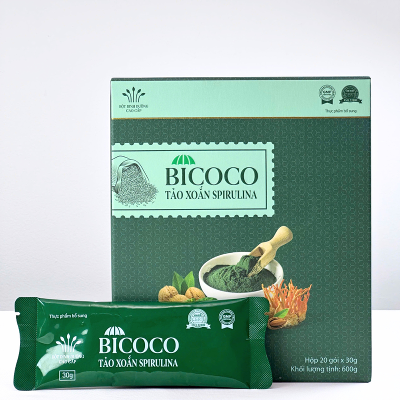 BICOCO Tảo Xoắn - Bữa ăn dinh dưỡng cao cấp
