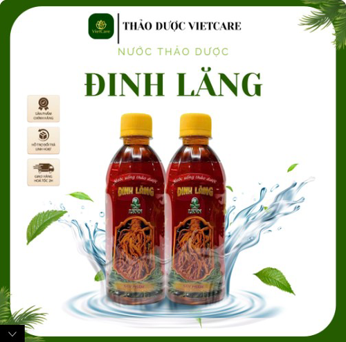 Nước Sâm Thảo Dược Đinh Lăng – Chai 350ML