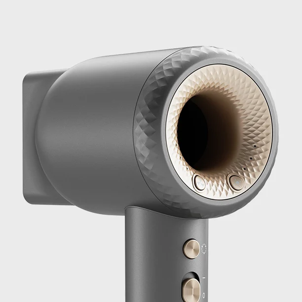 Máy sấy tóc ion âm LocknLock hair dryer đầu sấy từ 360 độ, chức năng tự làm sạch - ENA316GRY