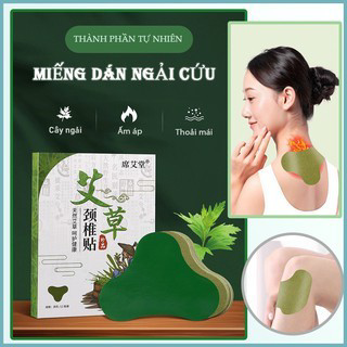 Hộp 10 Miếng Dán Ngải Cứu Vai Gáy Giảm Đau Cổ Vai Gáy