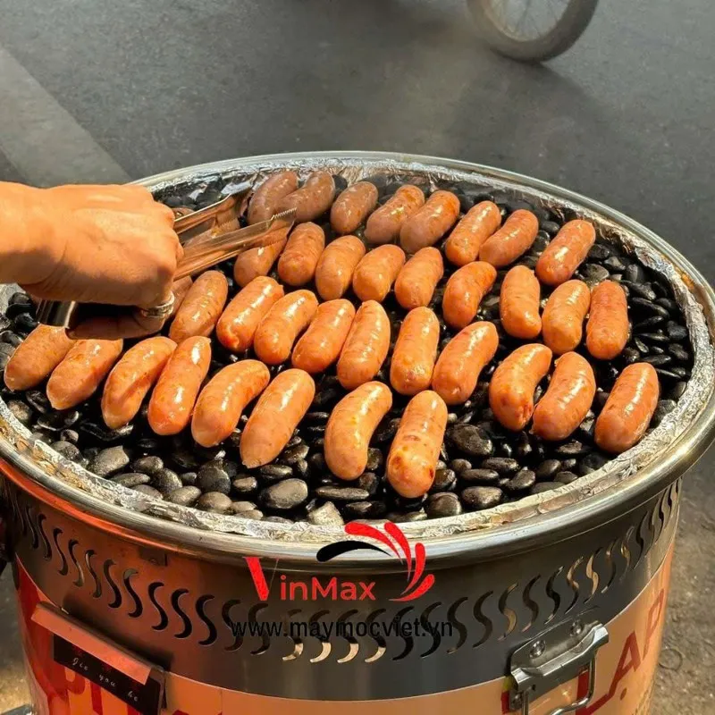 Combo 5 gói Lạp Xưởng Nướng Đá Hoàng Gia ( tặng kèm bột ớt khoái khẩu )