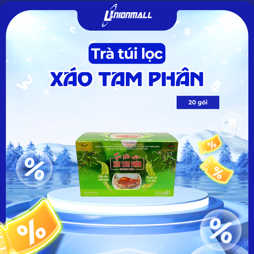 Trà Thảo Mộc Xáo Tam Phân Khánh Hòa Pomtea (Túi lọc) – Hộp 20 gói