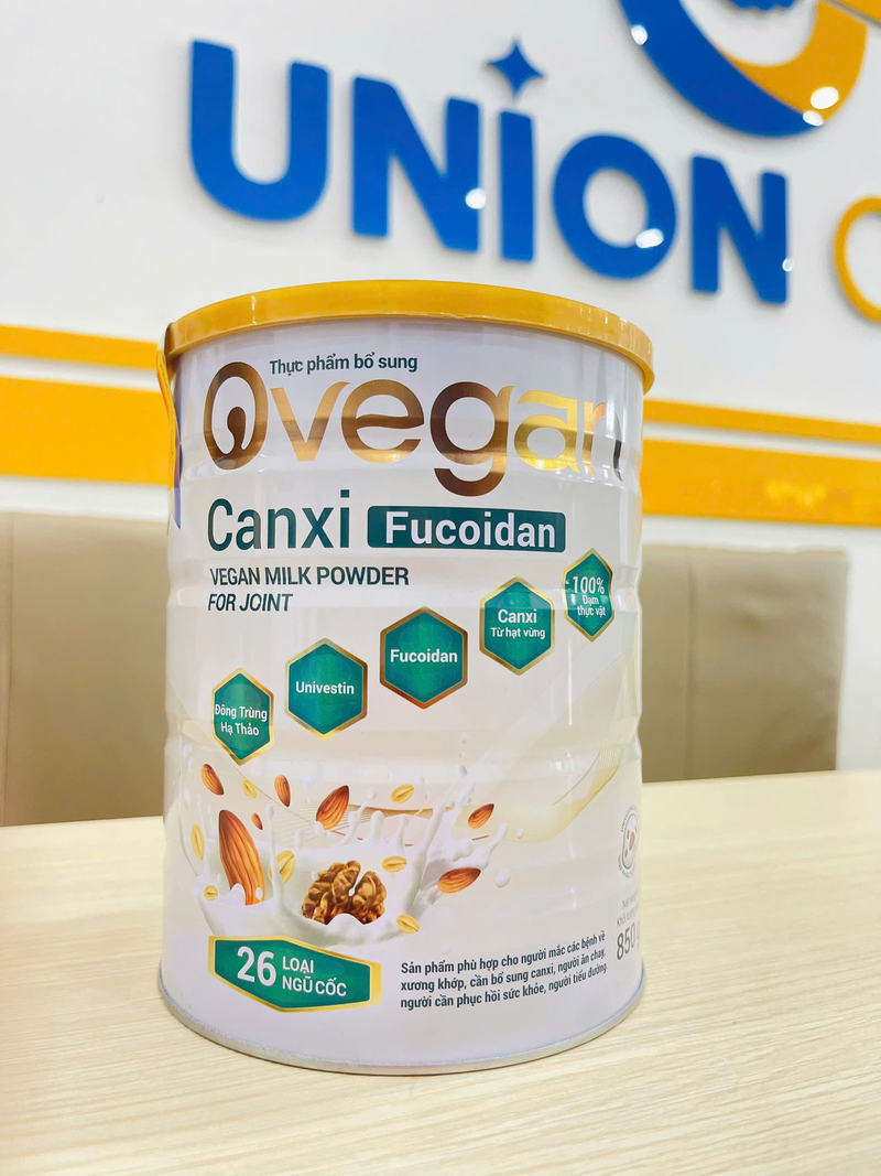 SỮA HẠT THUẦN CHAY OVEGAN CANXI FUCOIDAN