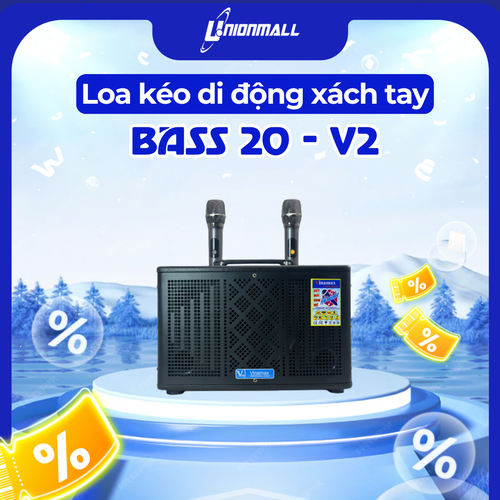 Loa Kéo Di Động Xách Tay Bass 20 - V2