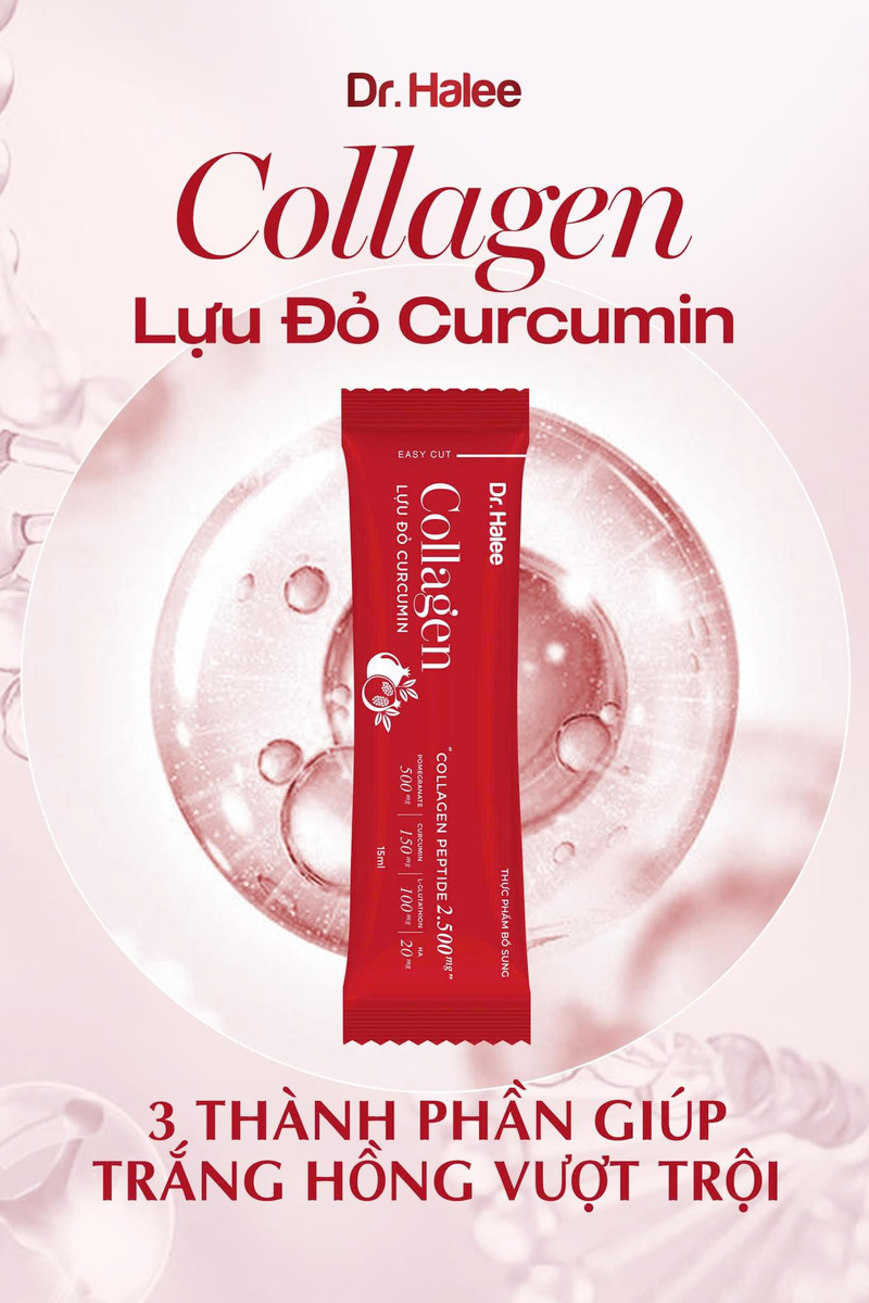 Collagen Lựu đỏ Curcumin