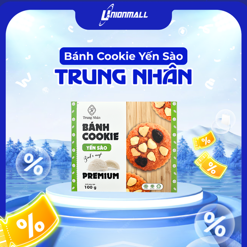 BÁNH COOKIE YẾN SÀO PREMIUM – Trao bánh ngon, Tặng dưỡng chất (100g)