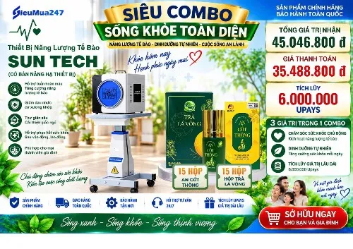 COMBO SỐNG KHỎE TOÀN DIỆN 2