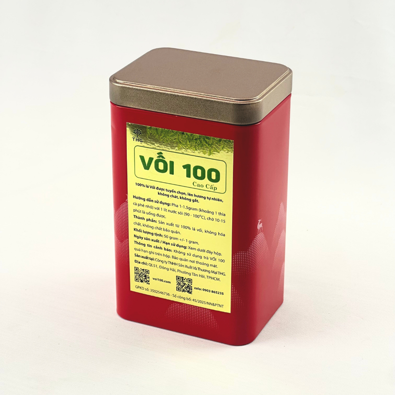 TRÀ VỐI 100 CAO CẤP 150 GR