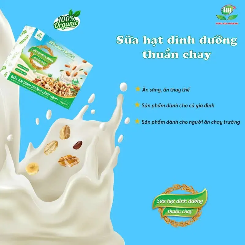 Sữa hạt dinh dưỡng thuần chay 41 vị hạt