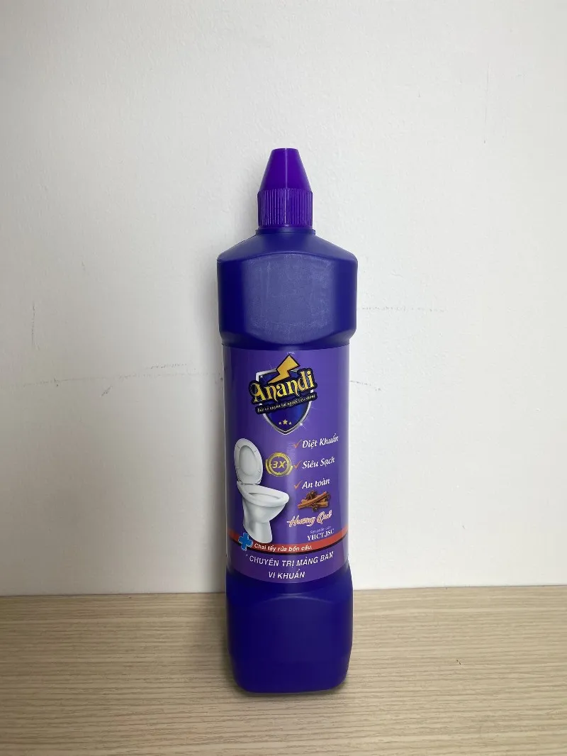Nước Tẩy Bồn Cầu Anandi - Chai 960ml diệt khuẩn - Tiện lợi, đa năng, Sạch Bóng Mọi Vết Ố